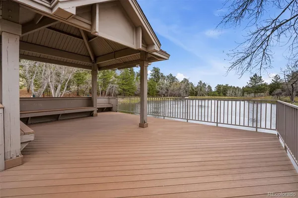 a view of deck and patio