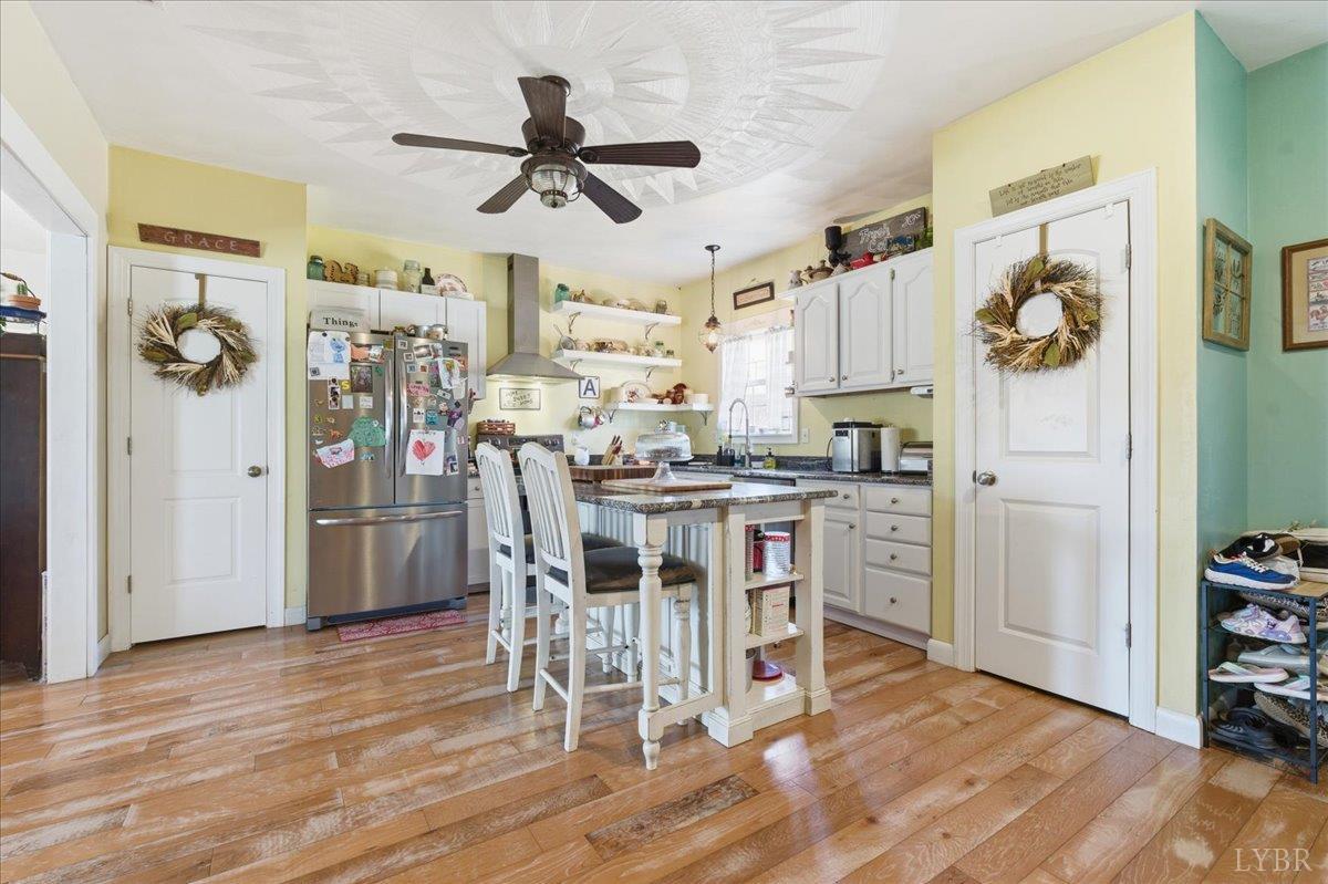 1618 Quaker Church Road Bedford, VA 24523 - Photo 8 of 50 a view of a kitchen and dining room