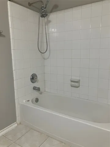a bathroom with a bath tub and a shower