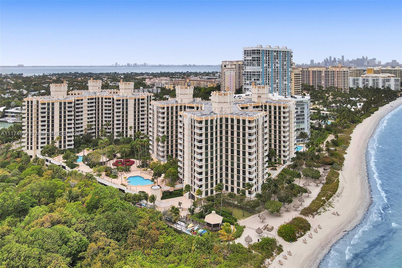 1111 Crandon Boulevard, Unit A402 Key Biscayne, FL 33149 - Photo 1 of 28 a view of a city with tall buildings