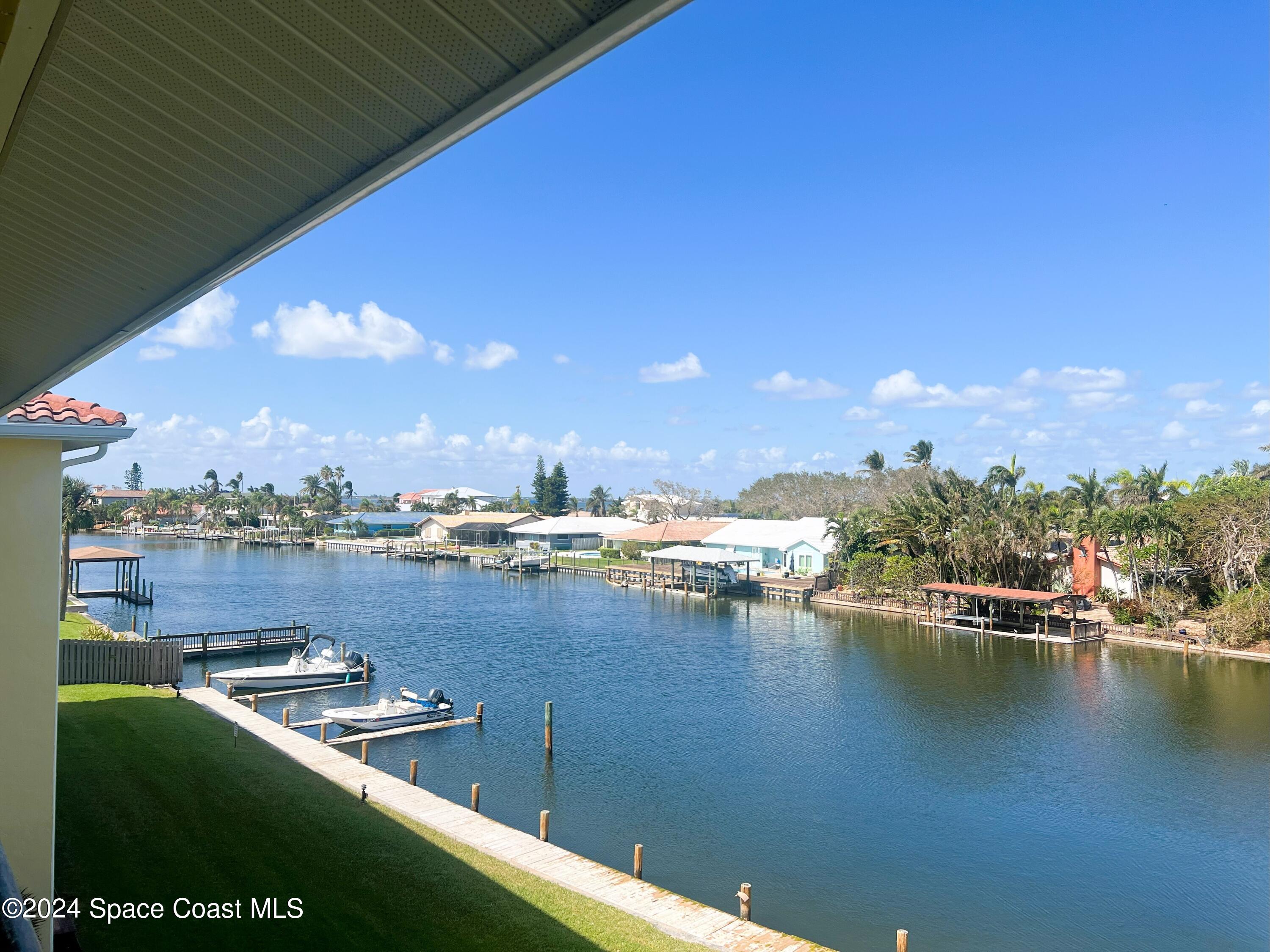 300 South Banana River Boulevard, Unit 305 Cocoa Beach, FL 32931 - Photo 36 of 36 a view of a lake with a city view