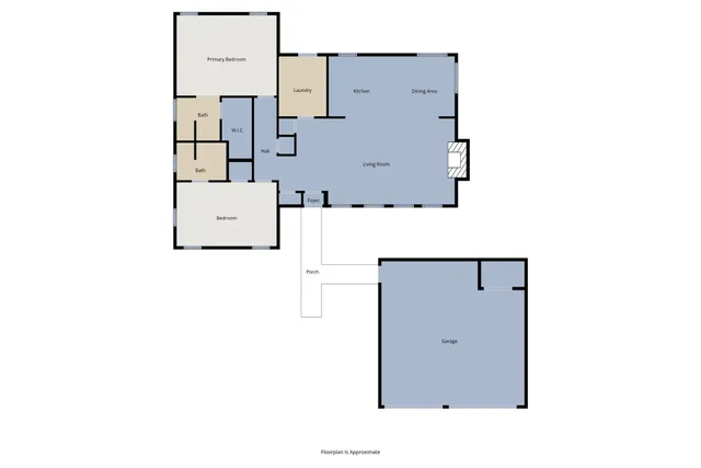 a picture of a floor plan