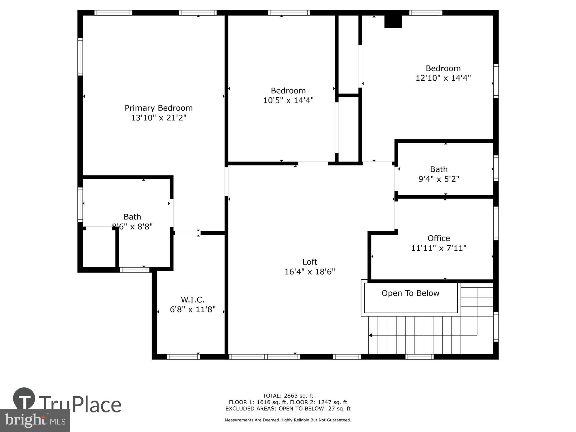 7314 Inzer Street Springfield, VA 22151 - Photo 29 of 37 Upper level layout