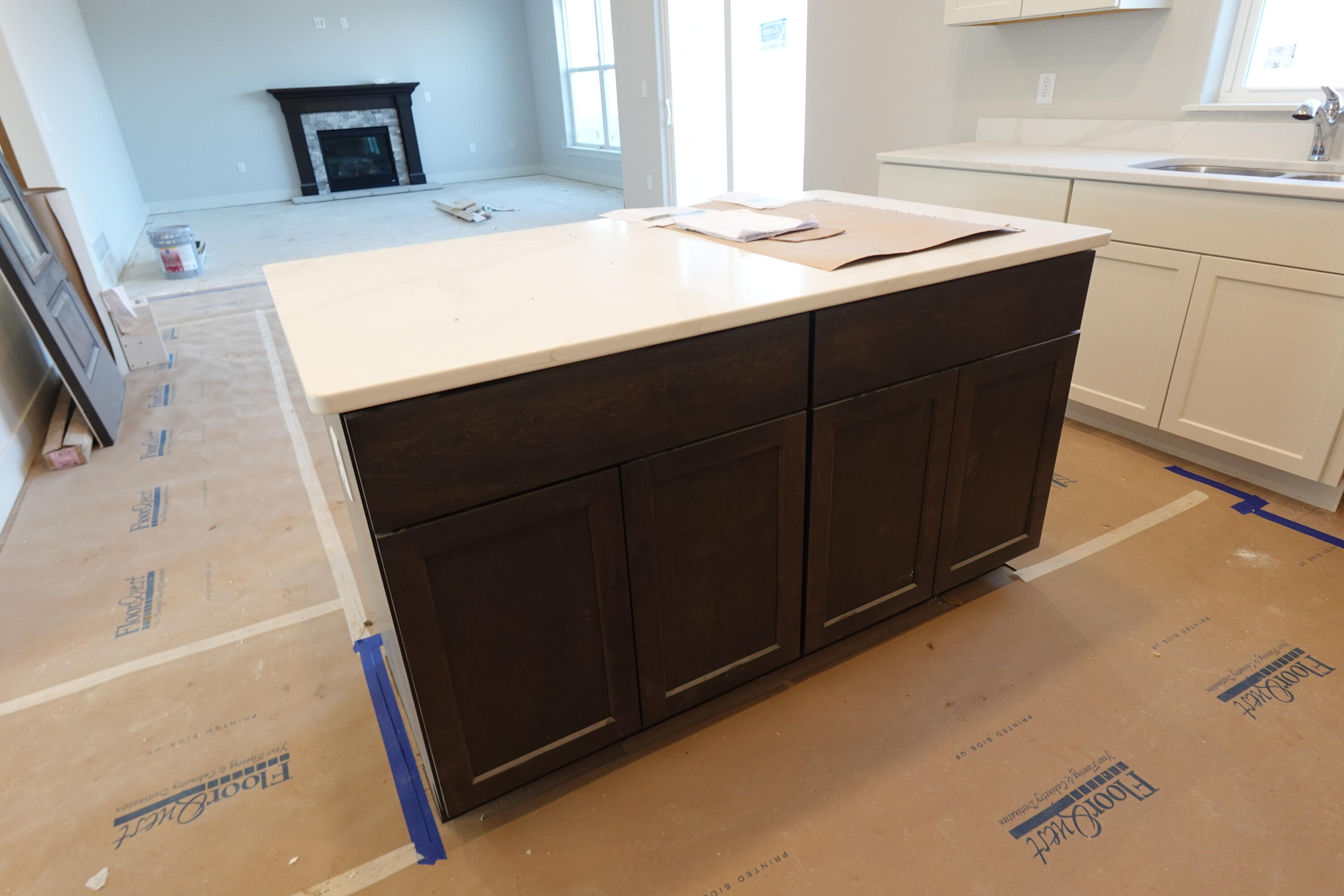 511 Woodside Court West Bend, WI 53095 - Photo 12 of 32 Kitchen Island