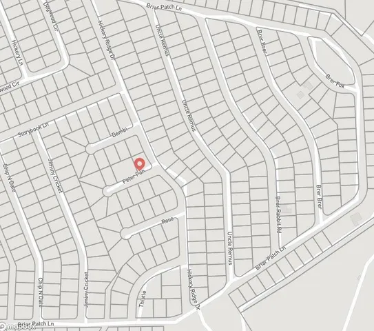 a view of a swimming pool with a garden and trees