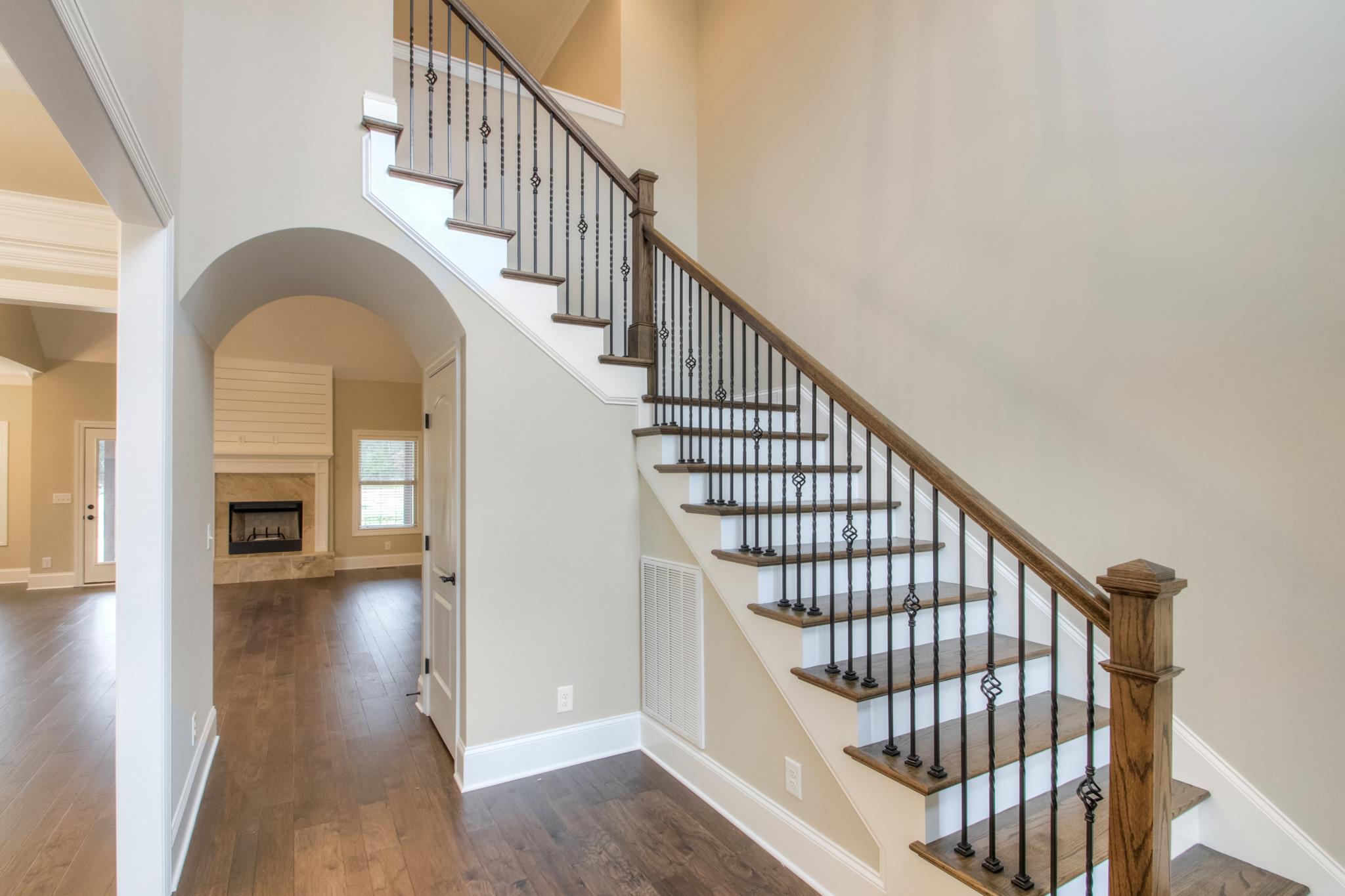 2305 Cairo Bend Road Lebanon, TN 37087 - Photo 4 of 30 a view of entryway with wooden floor and stairs