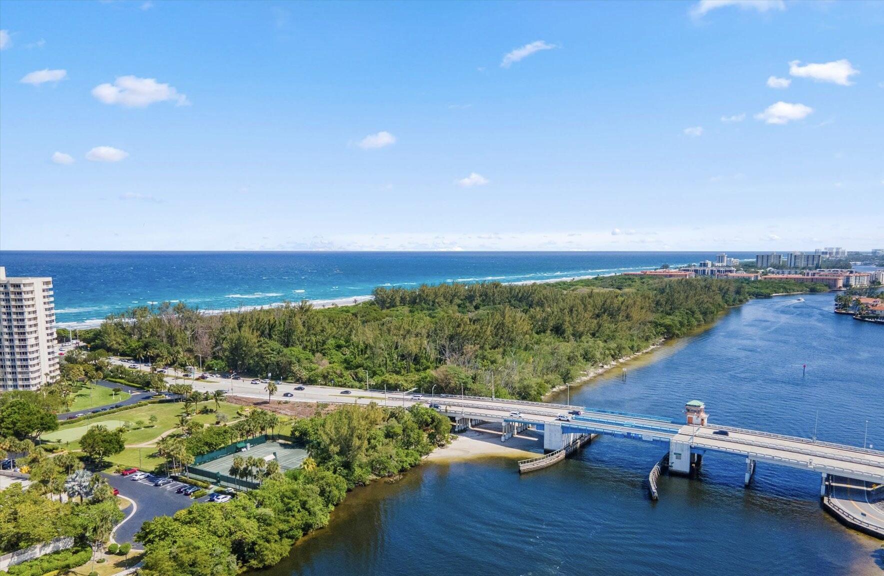 4101 North Ocean Boulevard, Unit D Boca Raton, FL 33431 - Photo 3 of 21 Spanish River bridge