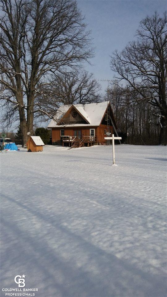 This is another view of the front of the home.