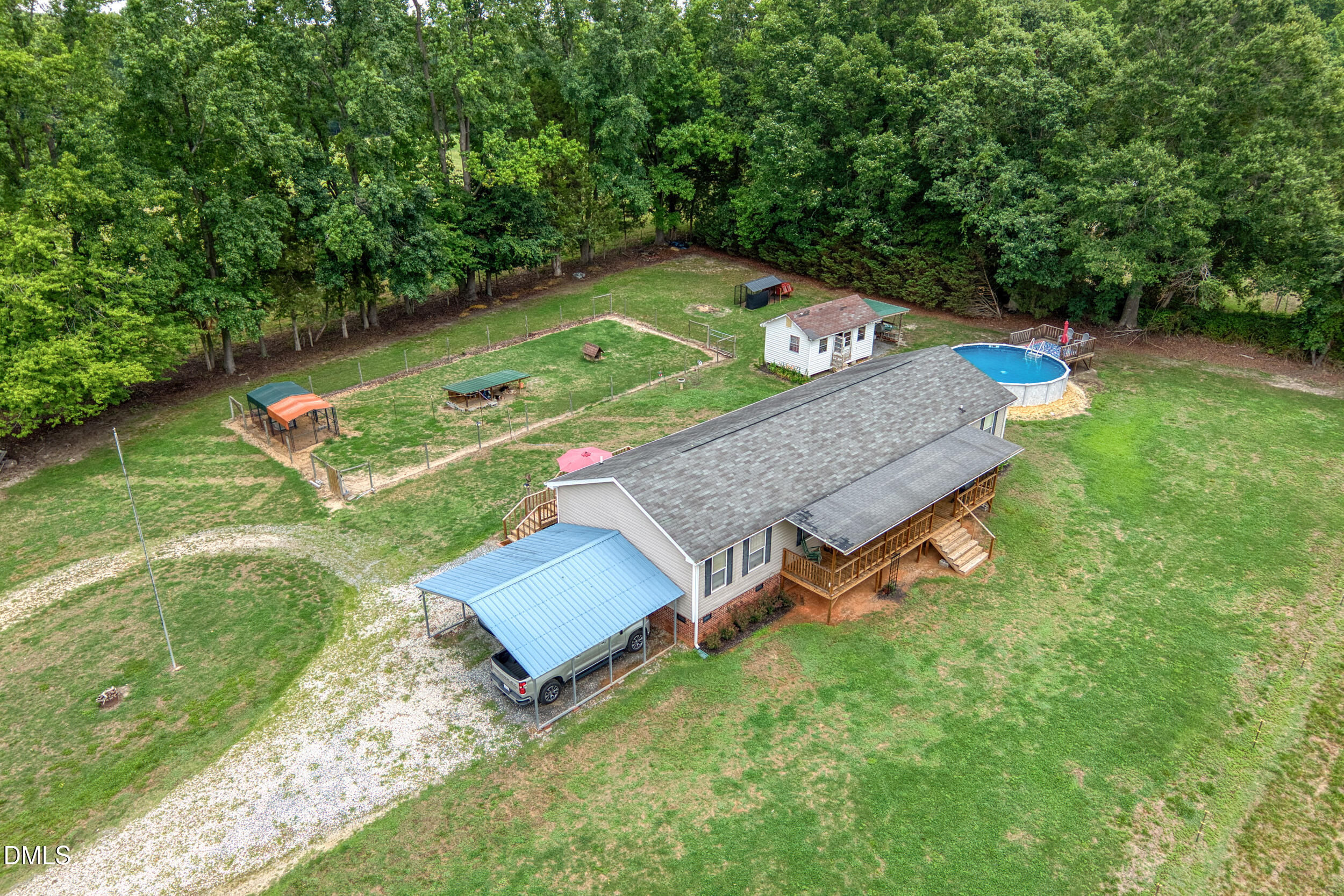 7388 Old 421 Road Liberty, NC 27298 - Photo 42 of 80 49 -7388 old 421 rd, drone, exterior