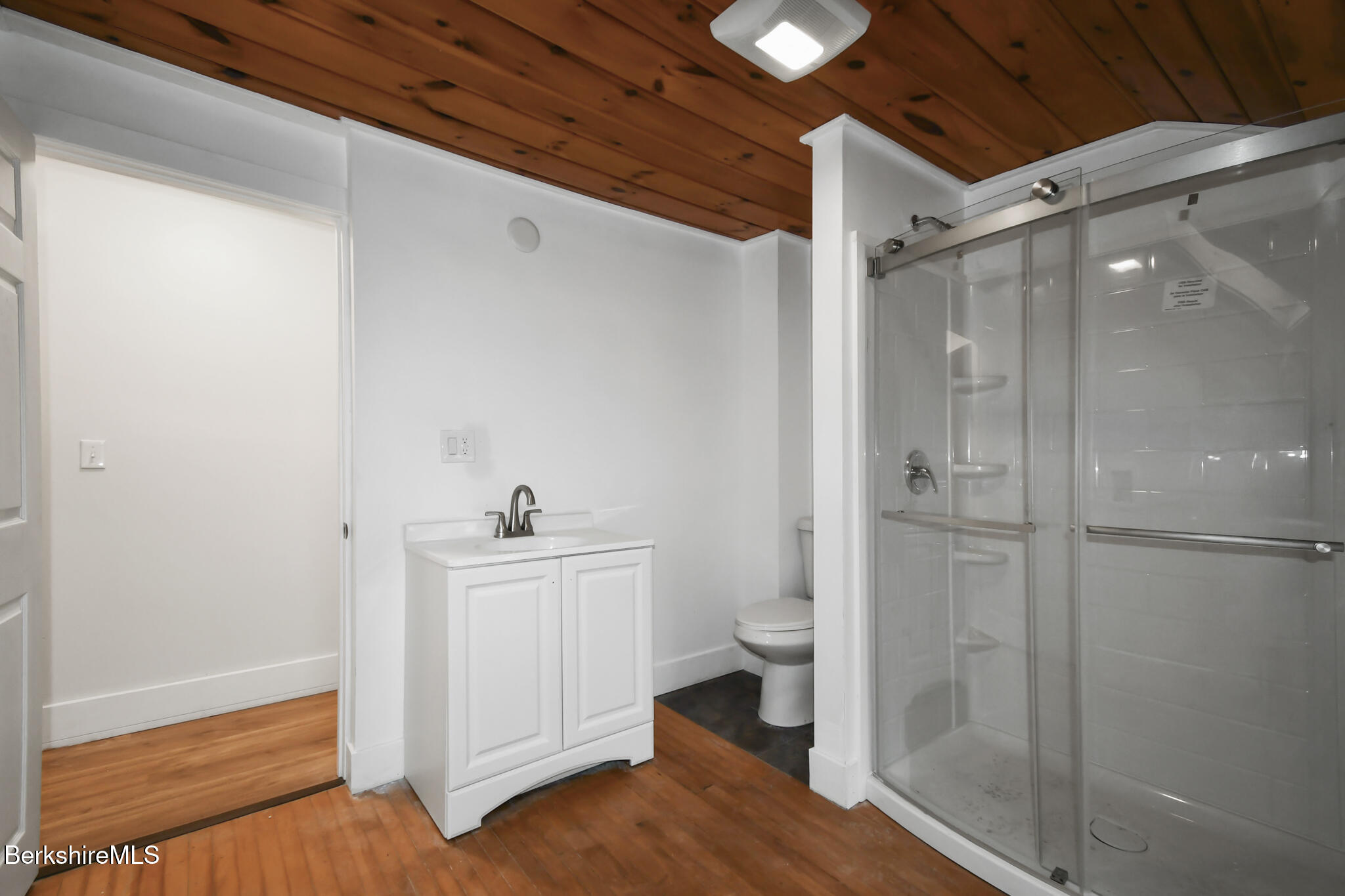 111 Columbia Street Adams, MA 01220 - Photo 8 of 33 a bathroom with a sink a toilet and shower