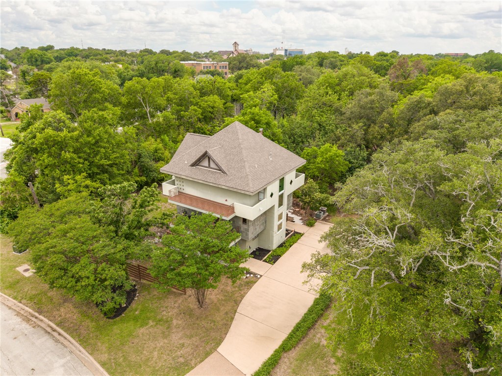 1015 East 24th Street Bryan, TX 77803 - Photo 40 of 43 a view of a house with a yard and large trees