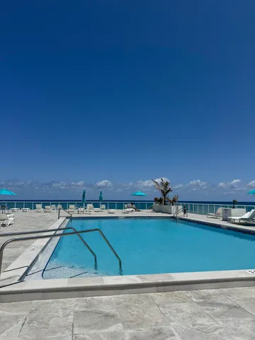 a building view with a outdoor space