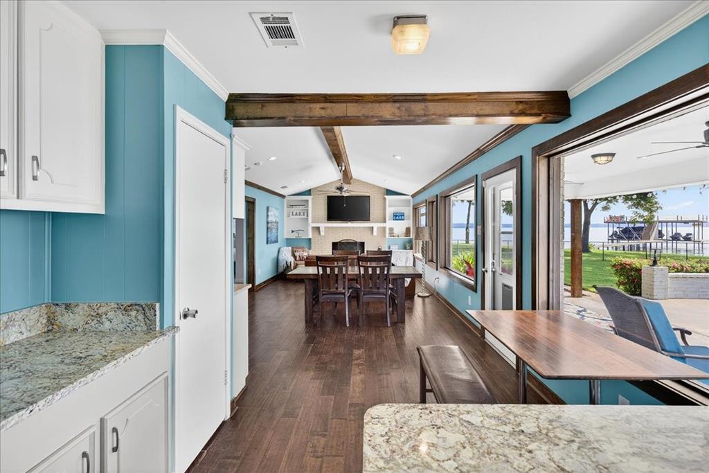 114 Baker B Ranch Road Trinidad, TX 75163 - Photo 11 of 32 a living room with furniture and wooden floor