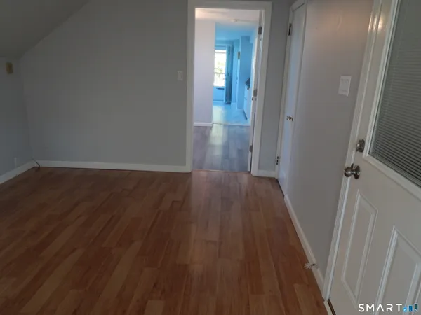wooden floor in a gallery