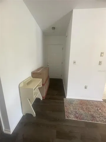 a view of wooden floor