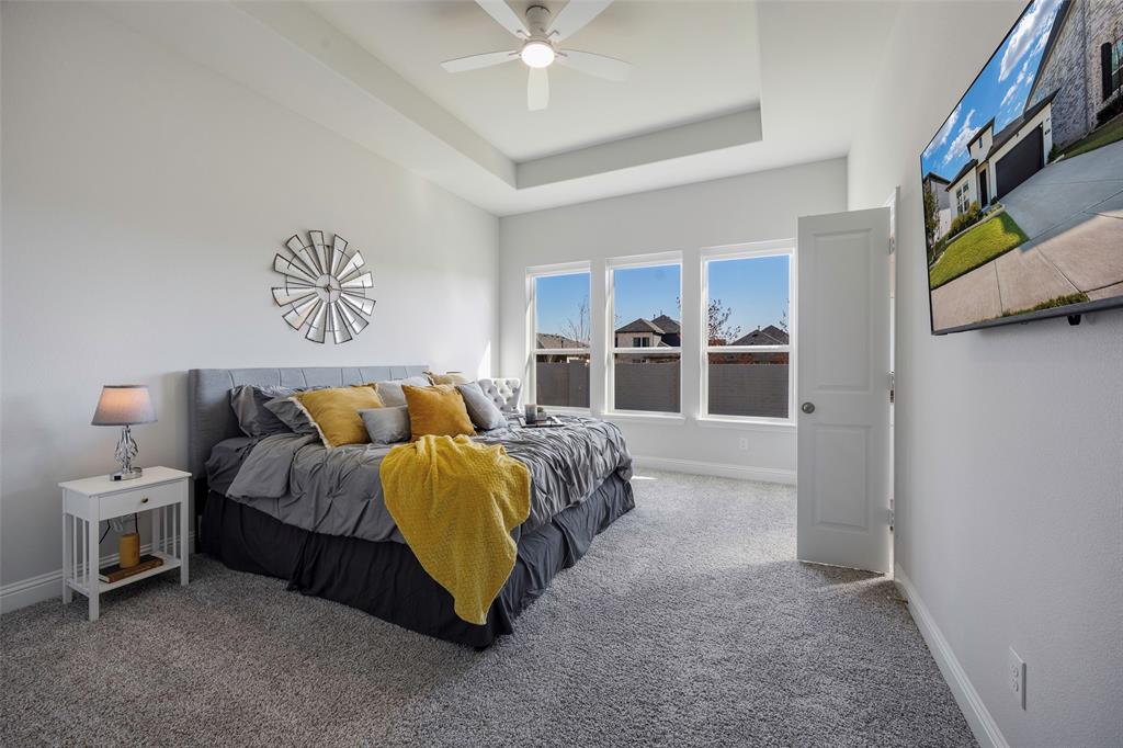 1617 Hitching Post Road Weston, TX 75009 - Photo 16 of 30 a spacious bedroom with a bed and a cabinets
