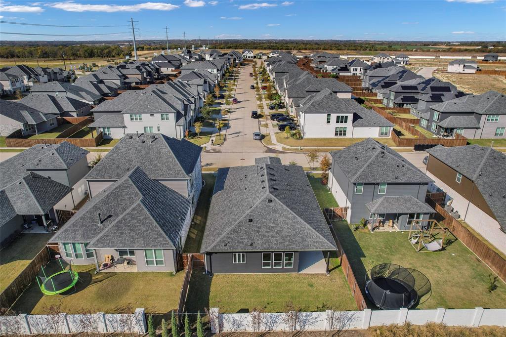 1617 Hitching Post Road Weston, TX 75009 - Photo 27 of 30 an aerial view of residential houses with outdoor space