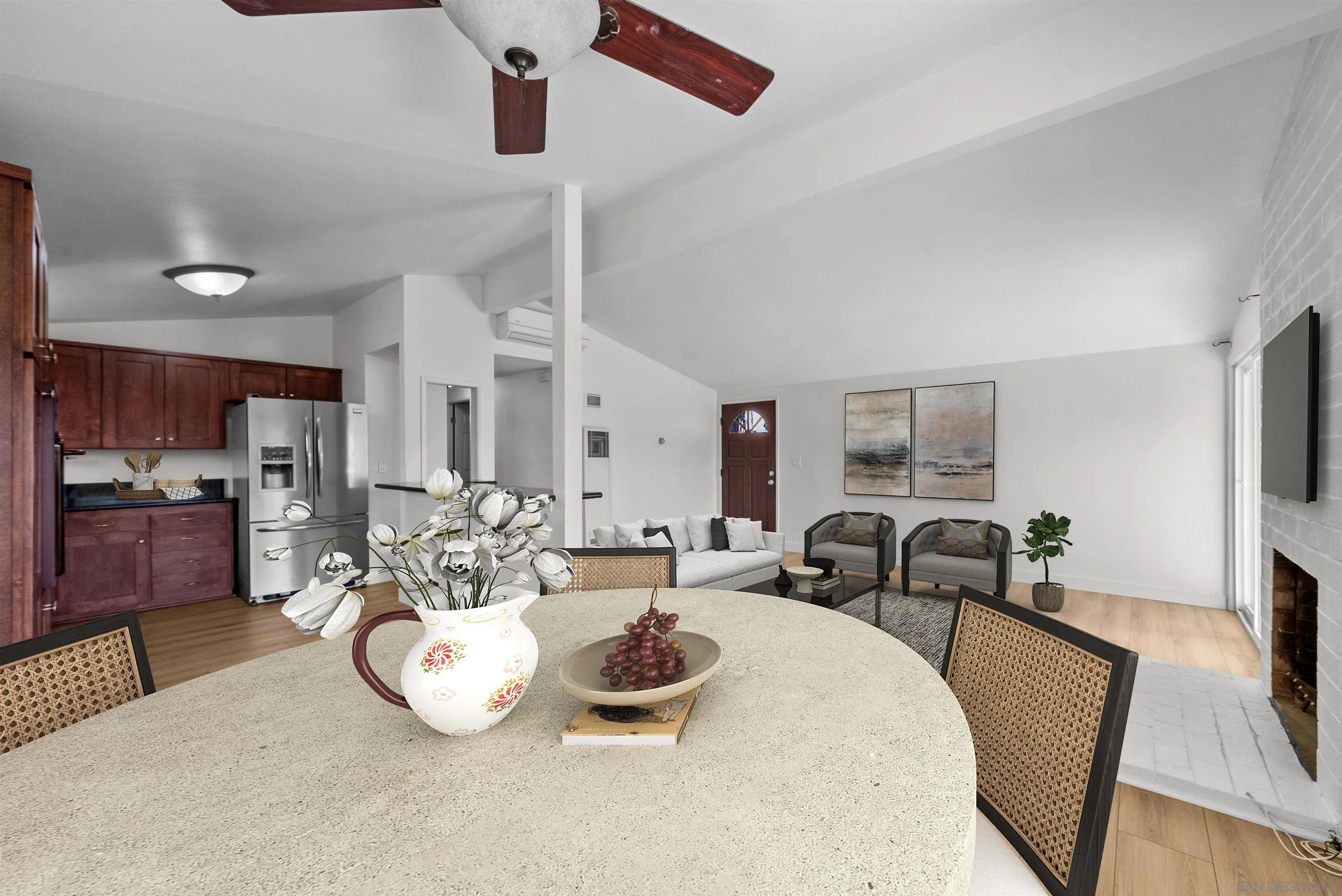 9101 Ronda Avenue San Diego, CA 92123 - Photo 3 of 20 a view of a dining room with furniture