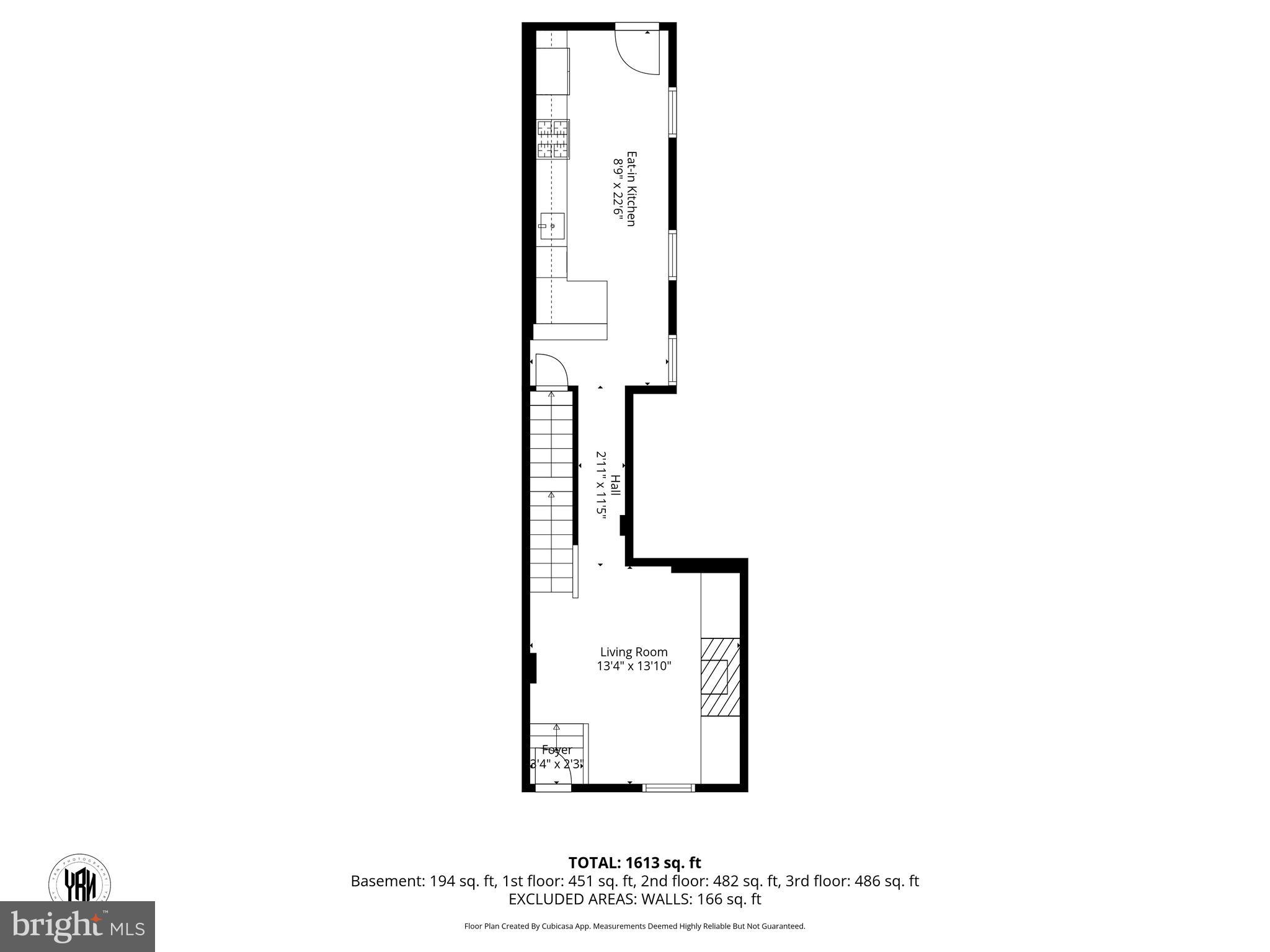 1612 East Chase Street Baltimore, MD 21213 - Photo 42 of 48 a picture of a floor plan