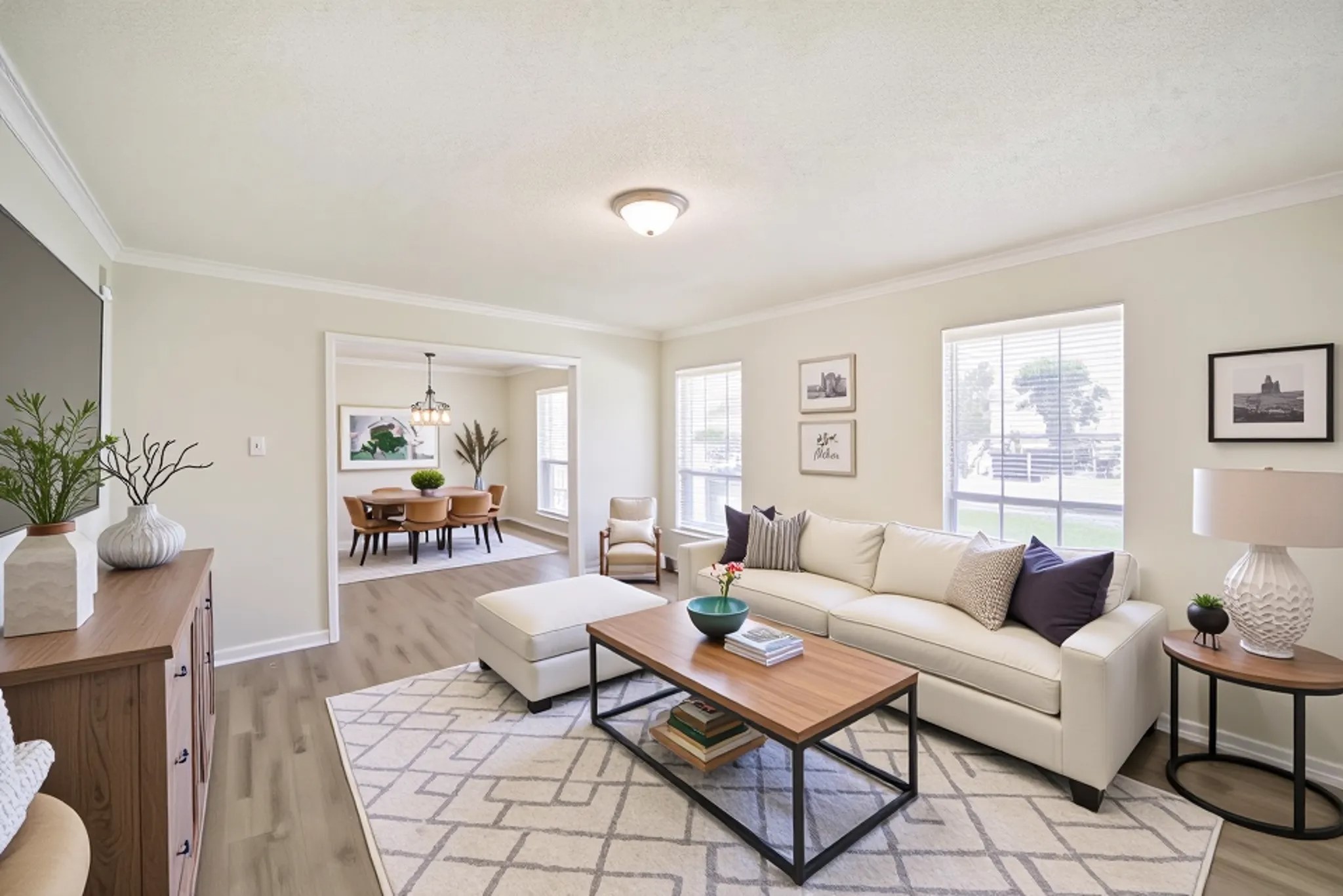1011 Baltic Lane Houston, TX 77090 - Photo 17 of 43 a living room with furniture and a window