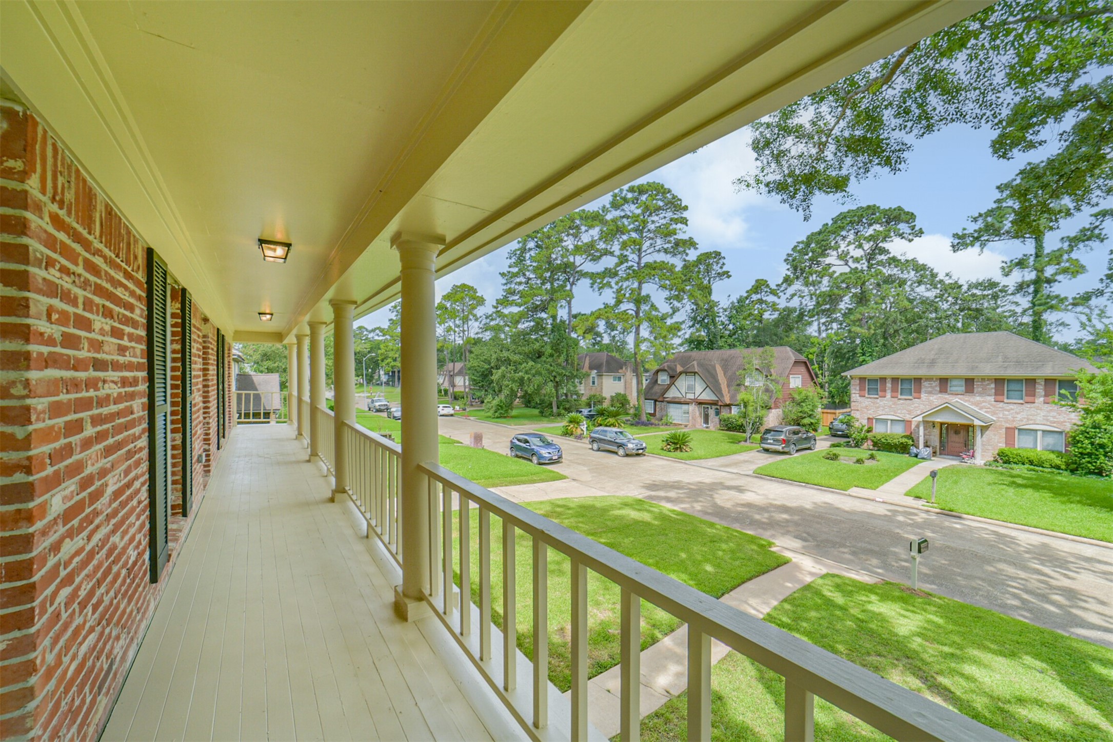 1011 Baltic Lane Houston, TX 77090 - Photo 41 of 43 a view of a porch with a yard