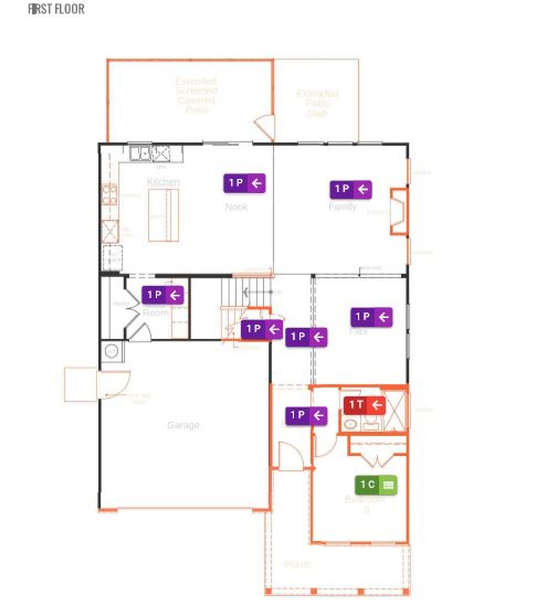 107 Harpers Lndg Road Garner, NC 27529 - Photo 6 of 11 First Floor Options