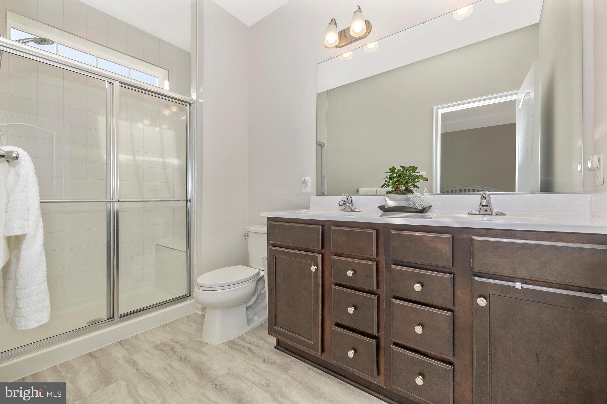 308 Spring Bank Way Frederick, MD 21701 - Photo 35 of 49 Owner's bath with walk in shower.