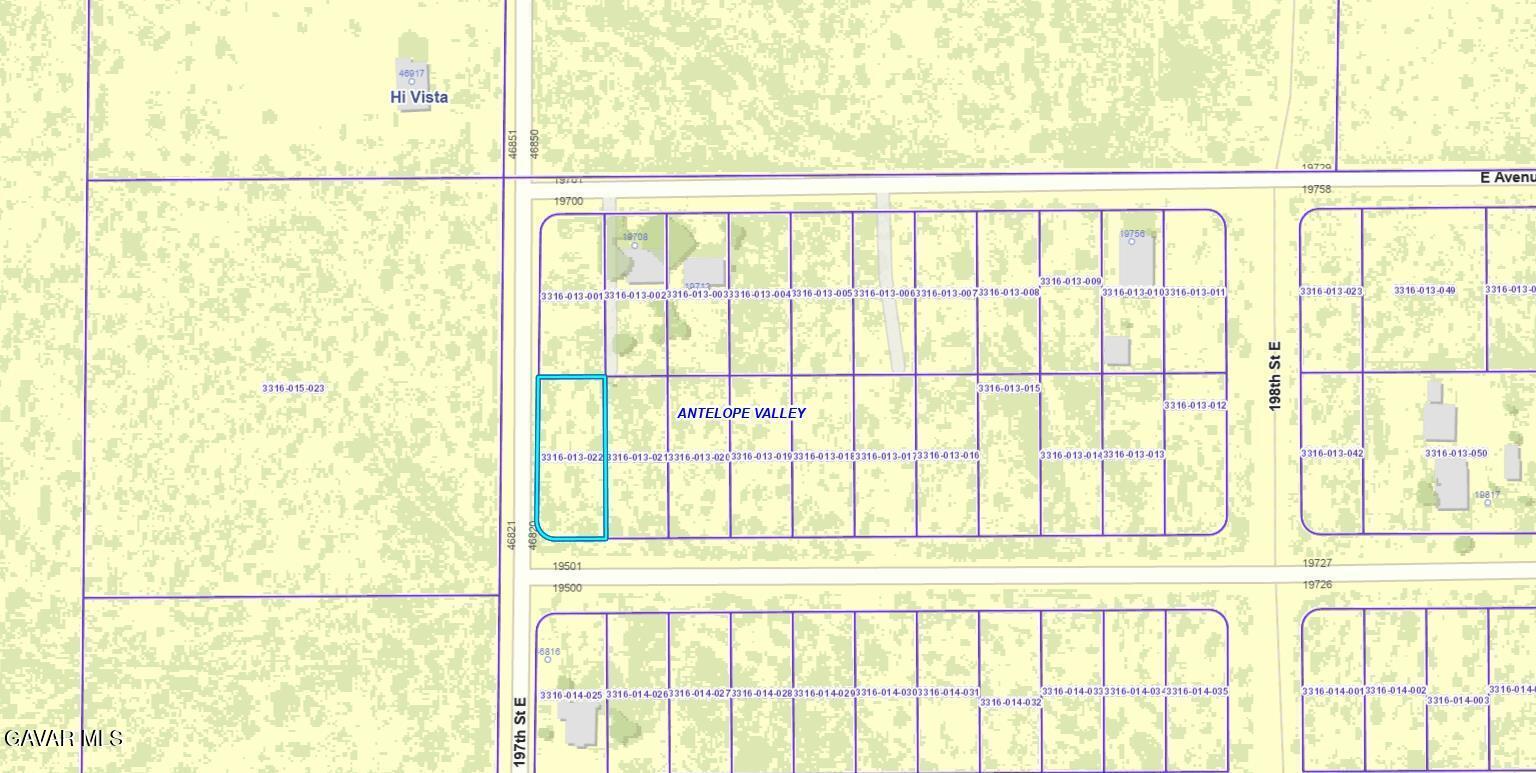 197th Street East Lancaster, CA 93535 - Photo 4 of 13 Map1