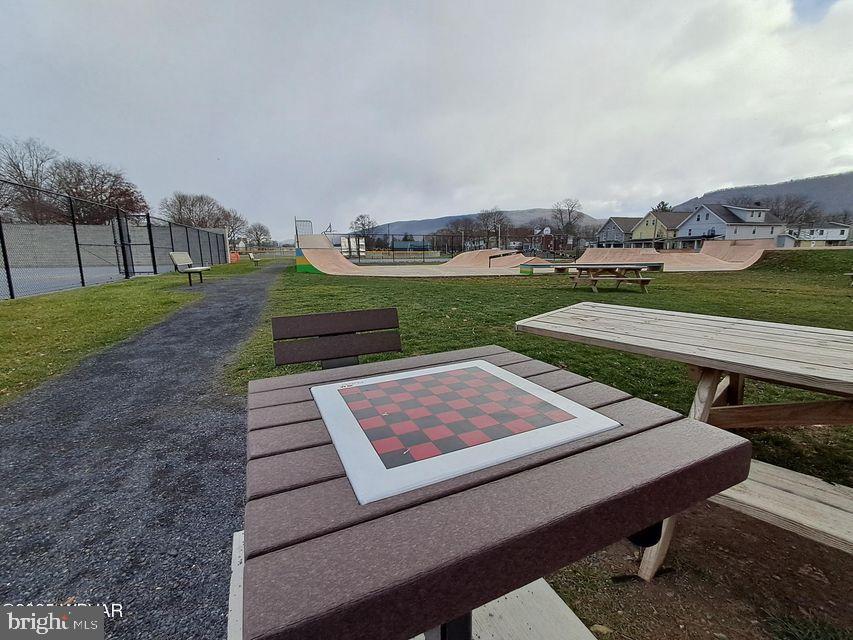 310-312 West Clinton Street Lock Haven, PA 17745 - Photo 27 of 30 a view of a backyard with sitting area