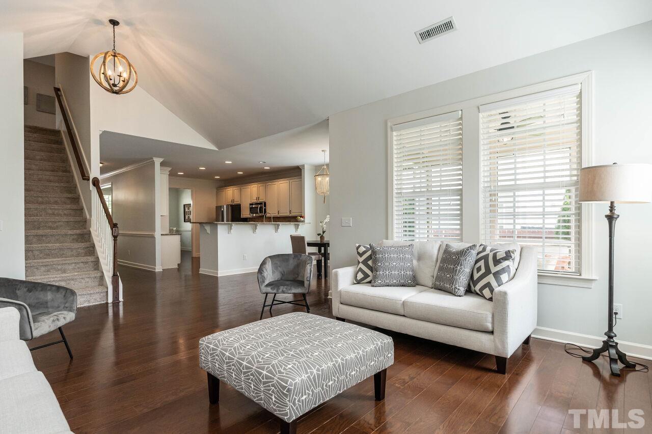 928 Palace Garden Way Raleigh, NC 27603 - Photo 10 of 40 a living room with furniture and wooden floor