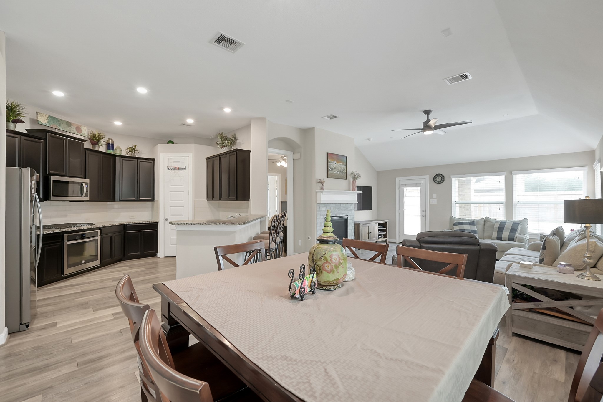 17923 Durango Point Court Tomball, TX 77377 - Photo 15 of 36 This view showcases the how open and spacious this area of the home is.
