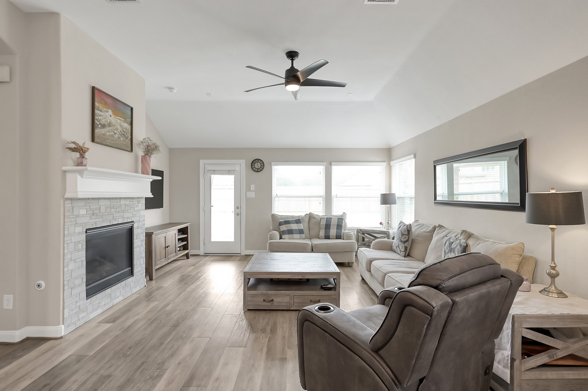 17923 Durango Point Court Tomball, TX 77377 - Photo 19 of 36 The French door lease to the oversized covered patio and large backyard.