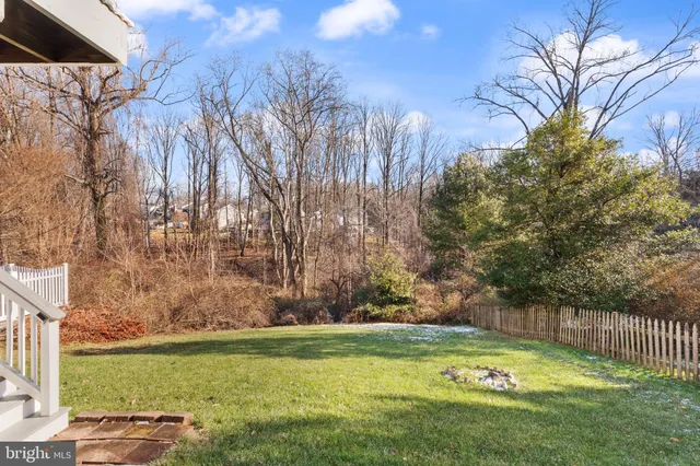 a view of swimming pool with a yard