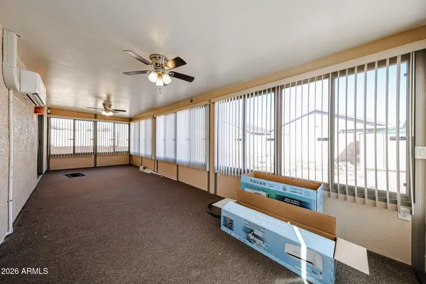 a view of a backyard of the house