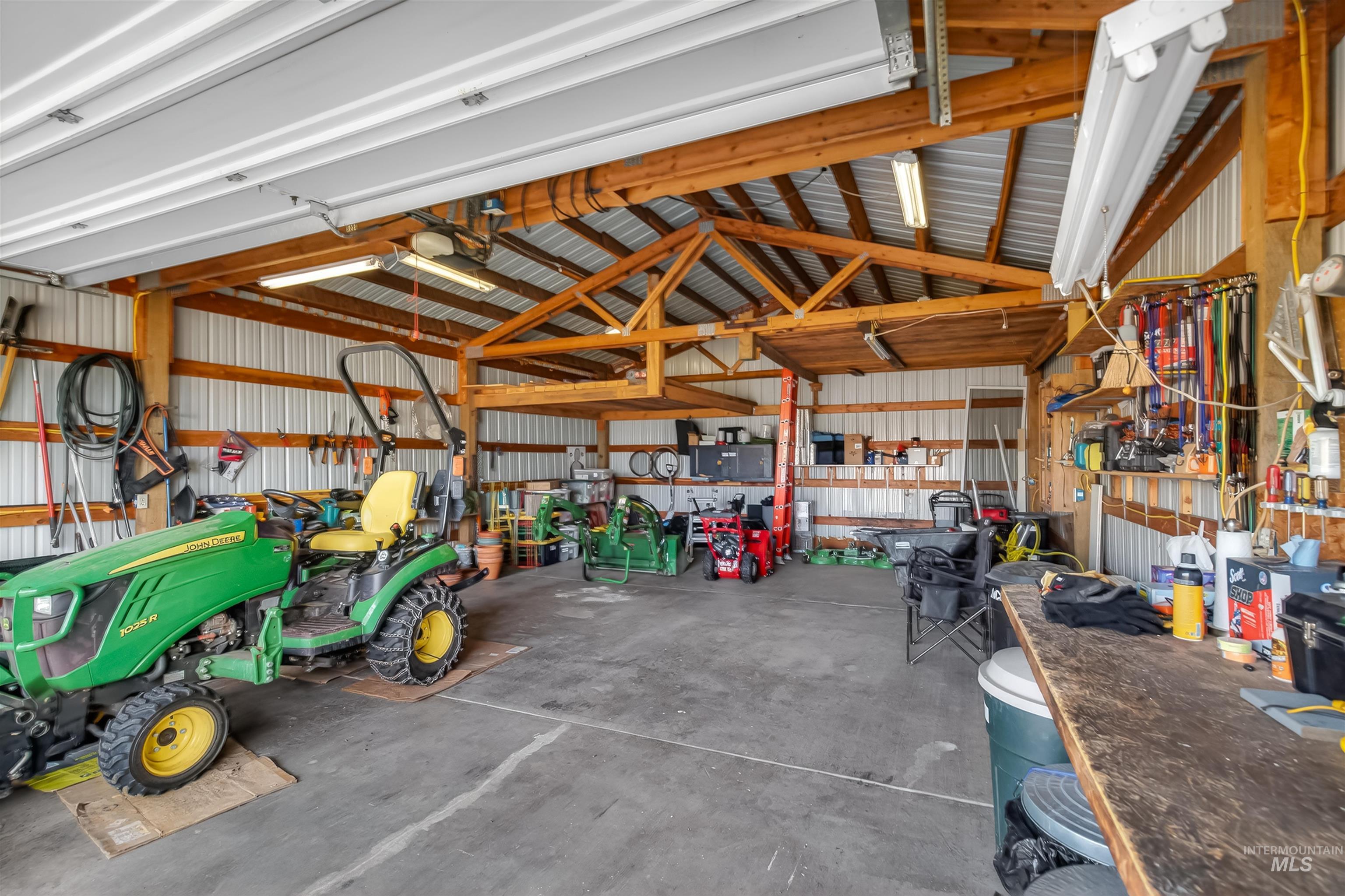 108 Tweedy Lane Kooskia, ID 83539 - Photo 7 of 48 Garage featuring metal wall