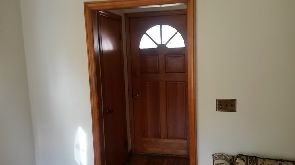 65 Timber Lane Springfield, MA 01119 - Photo 16 of 28 a view of staircase with wooden door