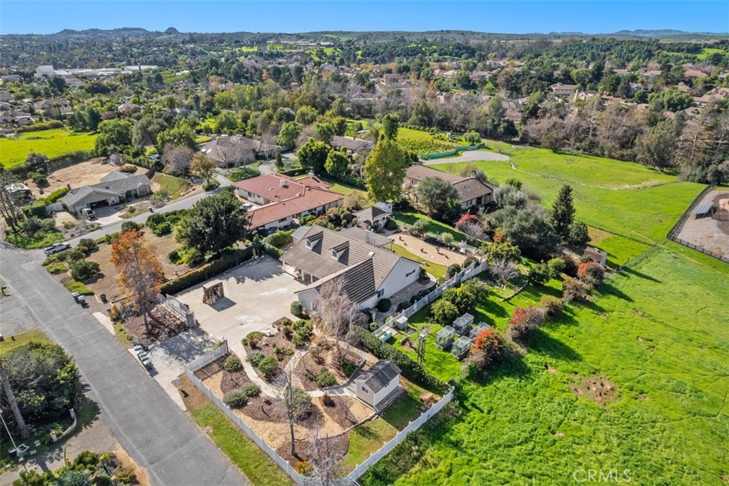 1765 Armadale Road Fallbrook, CA 92028 - Photo 45 of 45 an aerial view of residential houses with outdoor space
