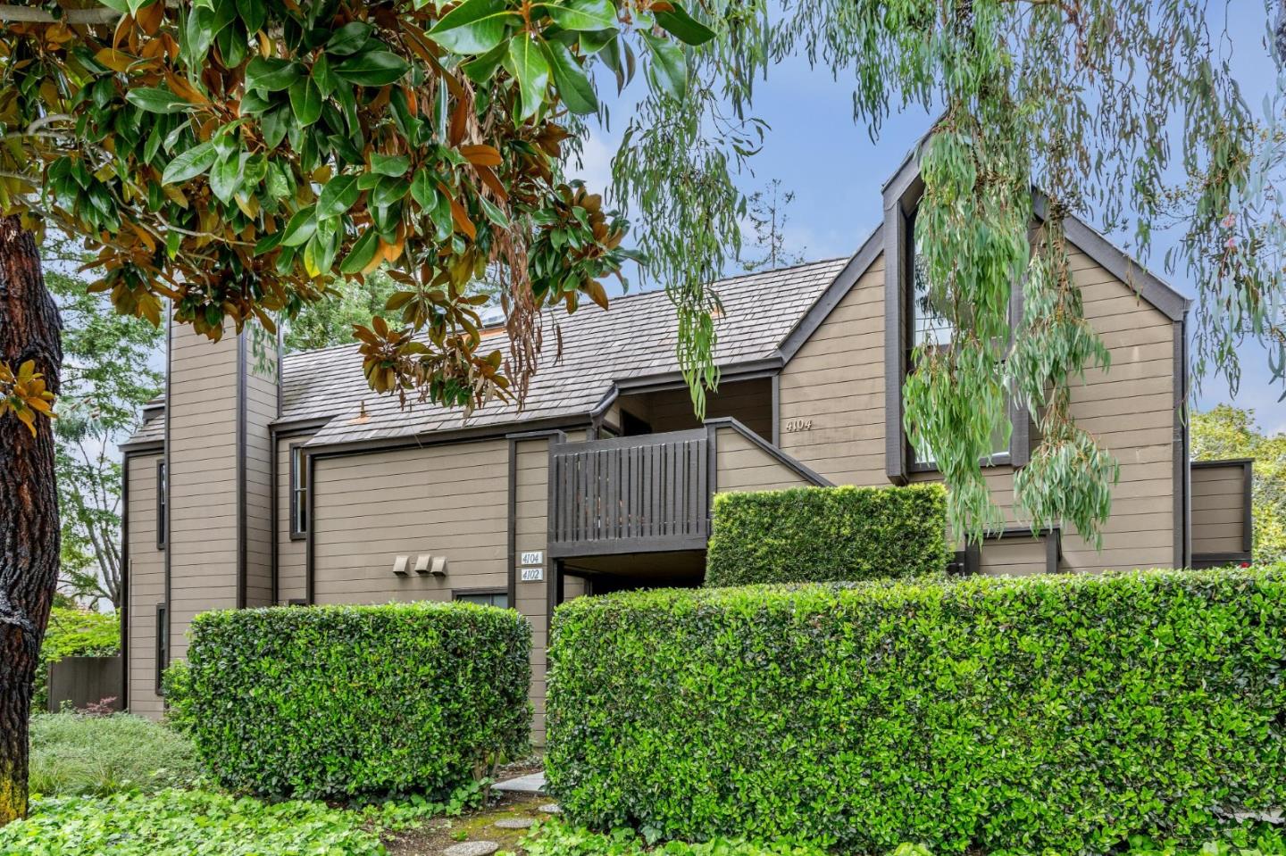 Thain Way Palo Alto, CA 94306 - Photo 1 of 1 a view of a house with a small yard and a large tree
