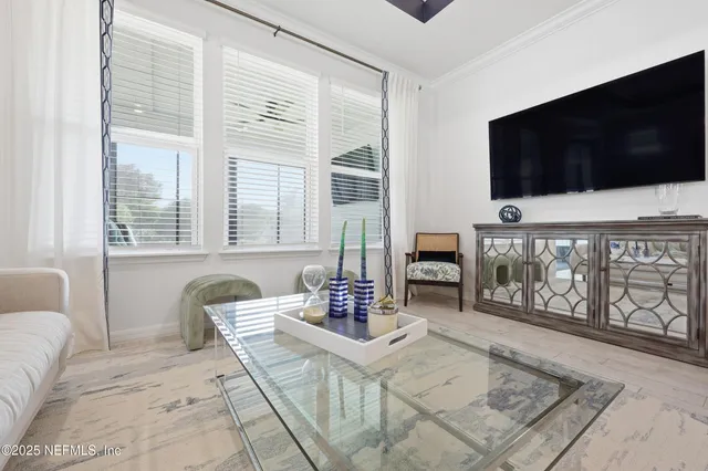 a spacious bathroom with a double vanity sink mirror and double
