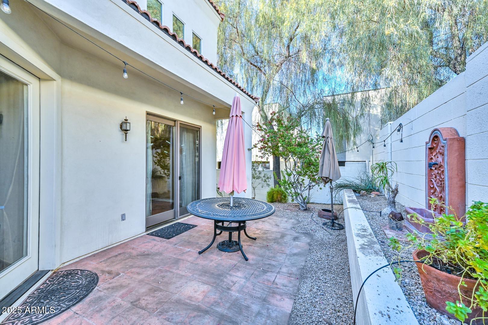 1750 East Ocotillo Road, Unit 18 Phoenix, AZ 85016 - Photo 10 of 44 Backyard Patio