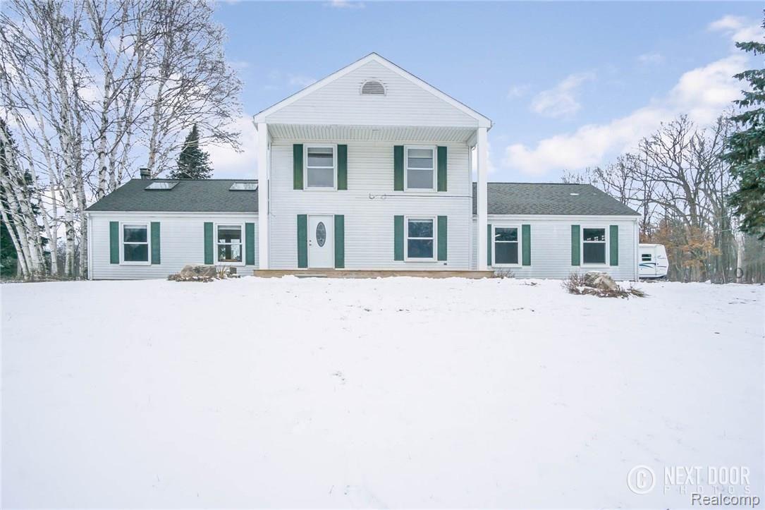 3162 Old Lange Road Howell, MI 48843 - Photo 1 of 56 Colonial Home on 21 Acres!