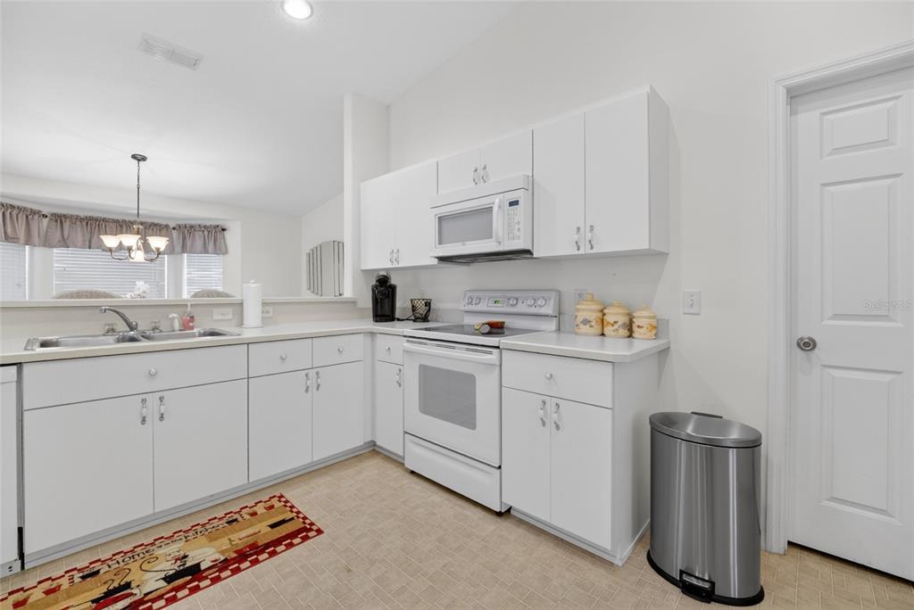 6032 Southwest 103rd Loop Ocala, FL 34476 - Photo 5 of 28 a kitchen with sink cabinets and stainless steel appliances