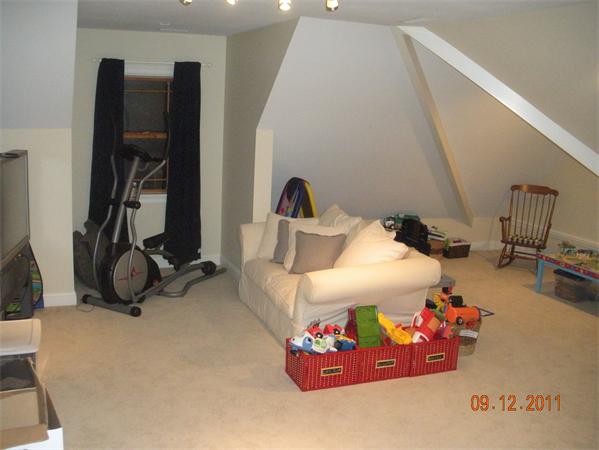 Lot 8 Florence Road Northampton, MA 01062 - Photo 29 of 30 a bedroom with bed and a large mirror