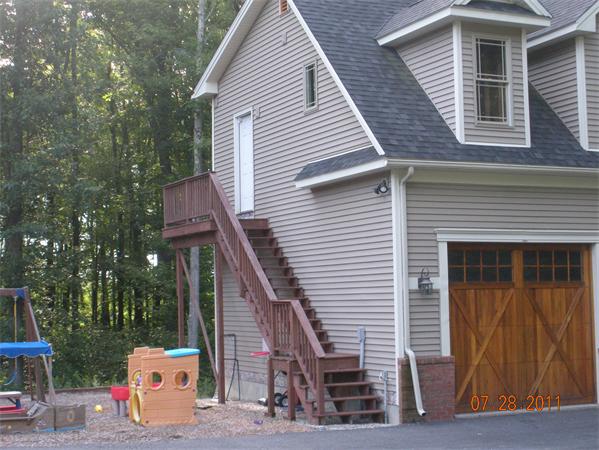 Lot 8 Florence Road Northampton, MA 01062 - Photo 6 of 30 a view of a small house with roof deck front of house