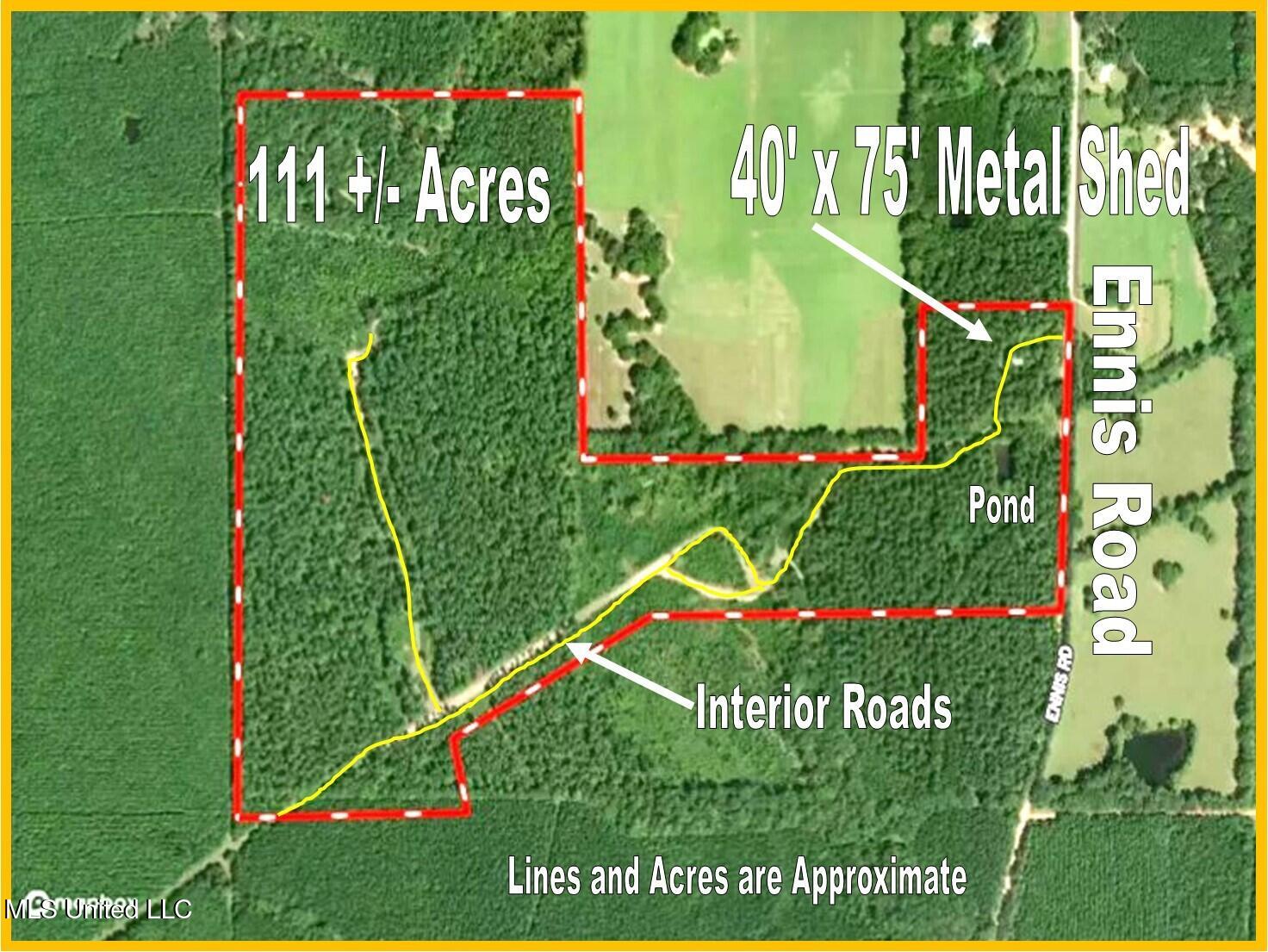 4885 Ennis Road Starkville, MS 39759 - Photo 5 of 52 Aerial Map