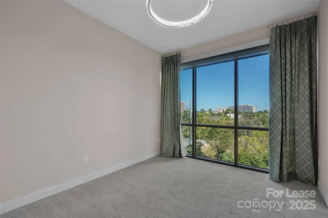 a view of a room with sliding window