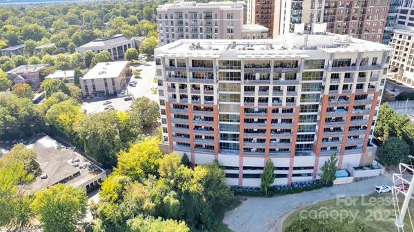 a large building with a street