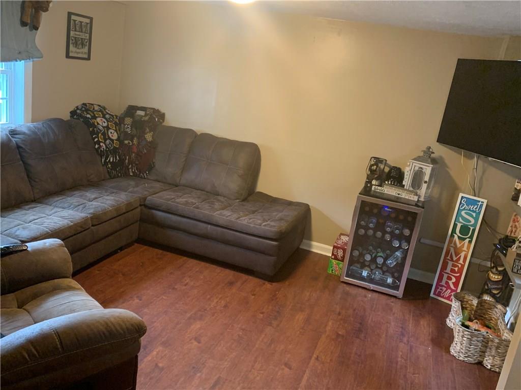 Nice sized yard with distance between the homes. Freshly painted exterior.