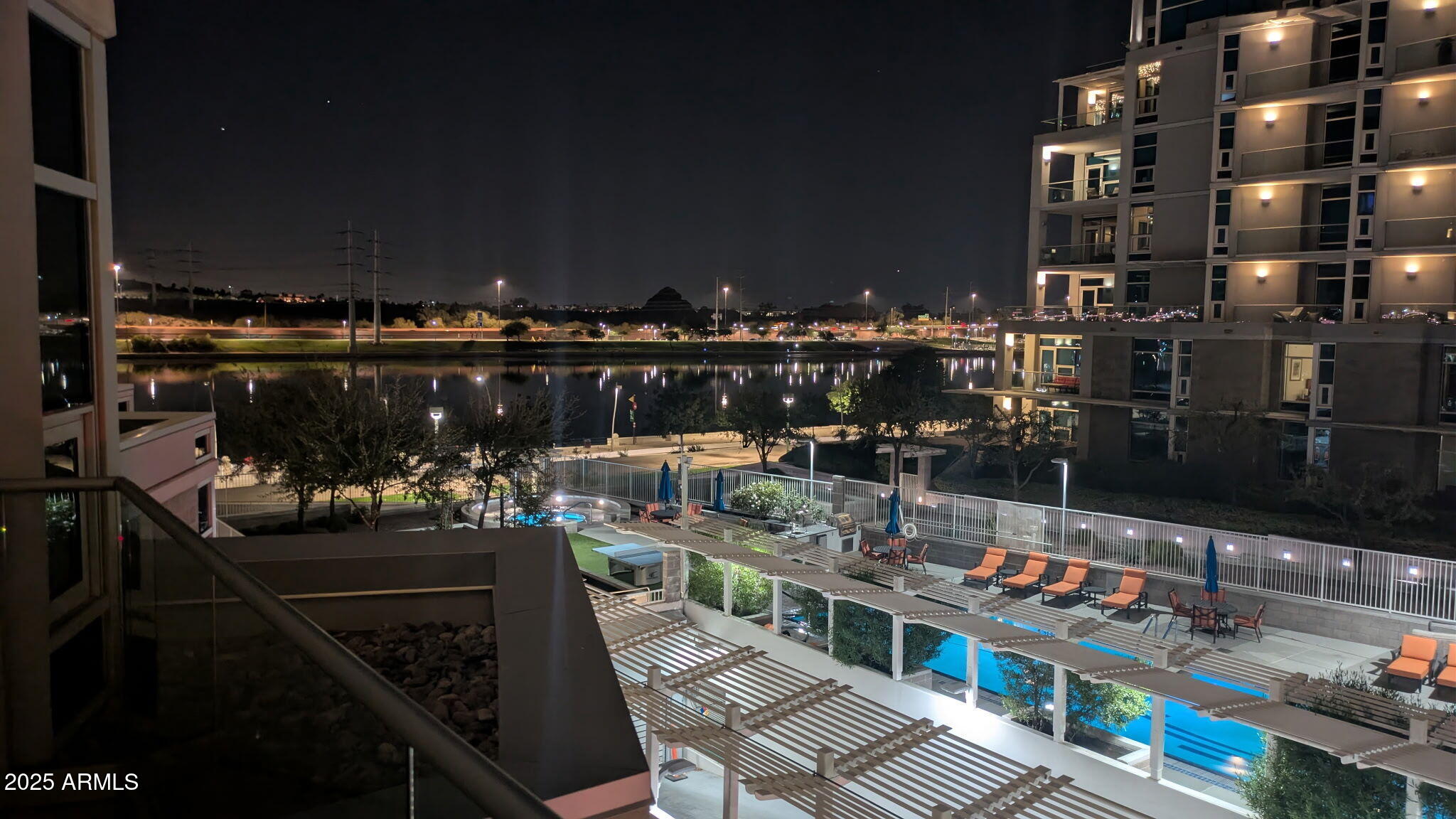 120 East Rio Salado Parkway, Unit 301 Tempe, AZ 85281 - Photo 32 of 42 Balcony night shot