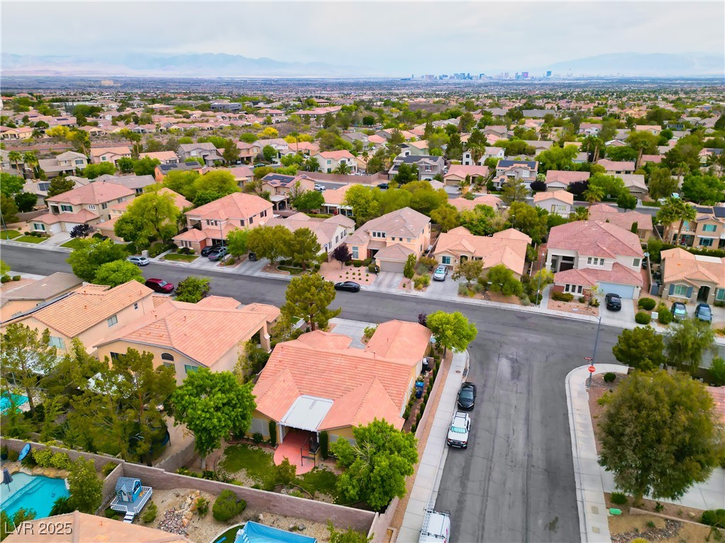 2383 Rainswept Avenue Henderson, NV 89052 - Photo 54 of 62 Aerial perspective of suburban area